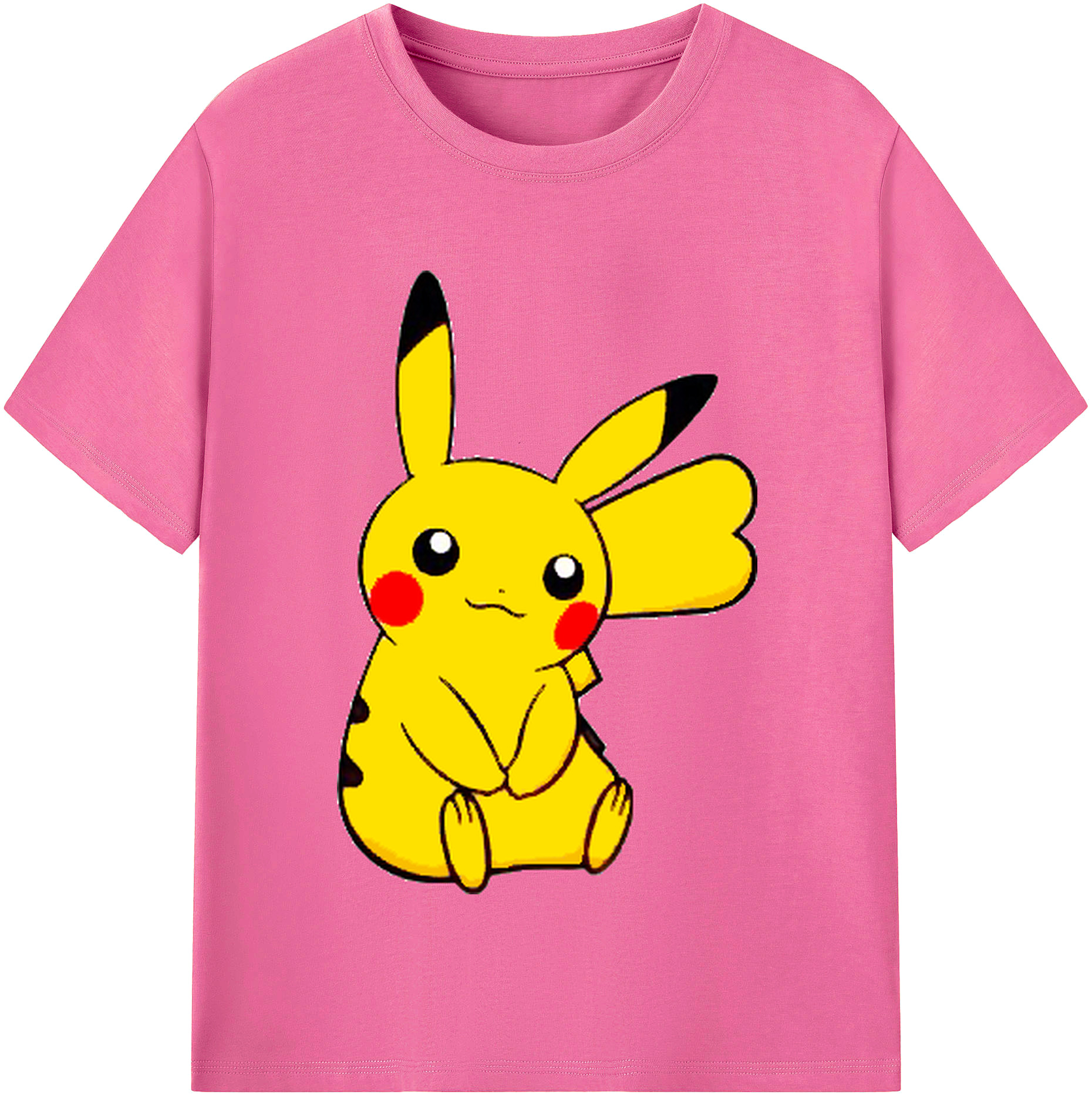 （画像用） ポケットモンスター Pokémon レディースカジュアルプリントTシャツ（綿100％）